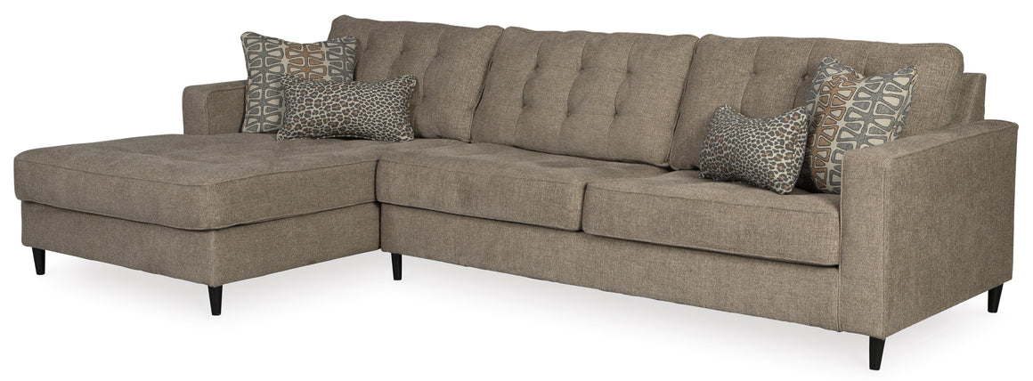 Flintshire 2-Piece Sectional with Left Facing Chaise - Auburn
