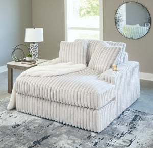 Stupendous Oversized Chaise - Alloy
