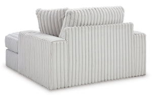 Stupendous Oversized Chaise - Alloy