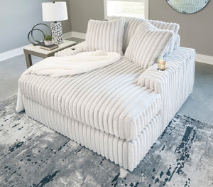 Stupendous Oversized Chaise - Alloy