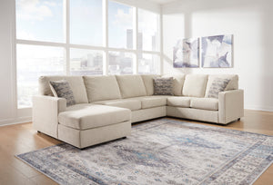 Edenfield 3-Piece Sectional with LAF Chaise - Linen