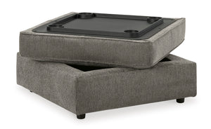 O'Phannon Ottoman With Storage - Putty