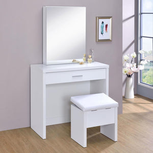 Harvey 2-piece Vanity Set with Lift-Top -White