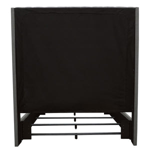 Camille Upholstered Queen Panel Bed - Grey