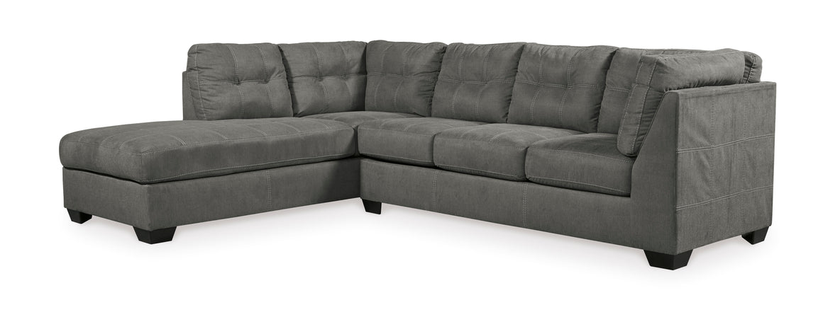 Pitkin 2-Piece Sectional w/ Left Facing Chaise - Slate