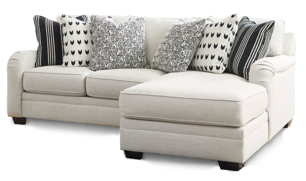 Huntsworth 2-Piece Sectional with Right Facing Chaise - Dove Gray
