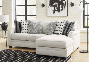 Huntsworth 2-Piece Sectional with Right Facing Chaise - Dove Gray