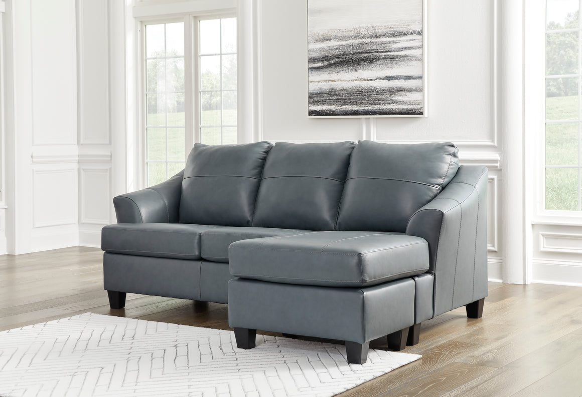Genoa Sofa Chaise - Steel