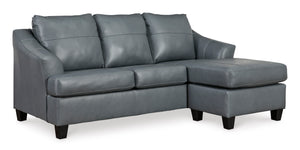 Genoa Sofa Chaise - Steel