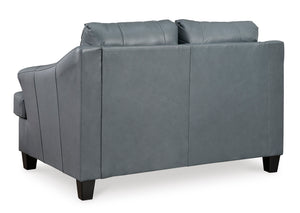Genoa Loveseat - Steel