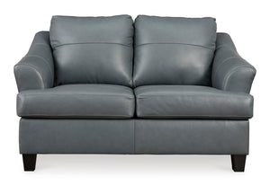 Genoa Loveseat - Steel