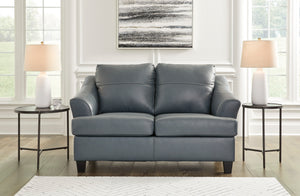Genoa Loveseat - Steel