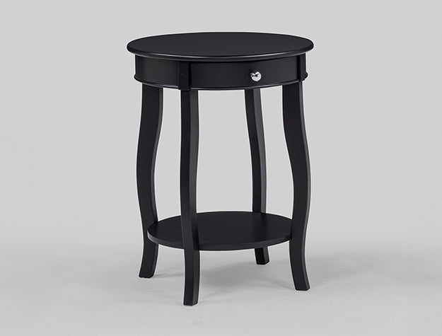 Jacie End Table Black by Crown Mark