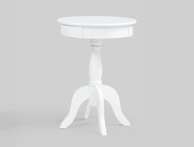 Romy End Table White by Crown Mark