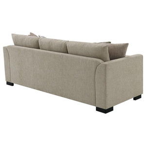Storey Upholstered Sleeper Sectional Chaise Sofa - Camel