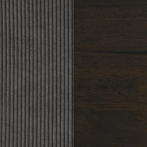 Deerhurst Upholstered Track Arm Tufted Loveseat - Charcoal