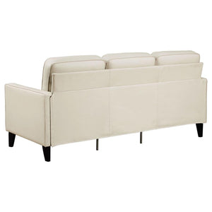 Jonah Upholstered Track Arm Sofa - Ivory