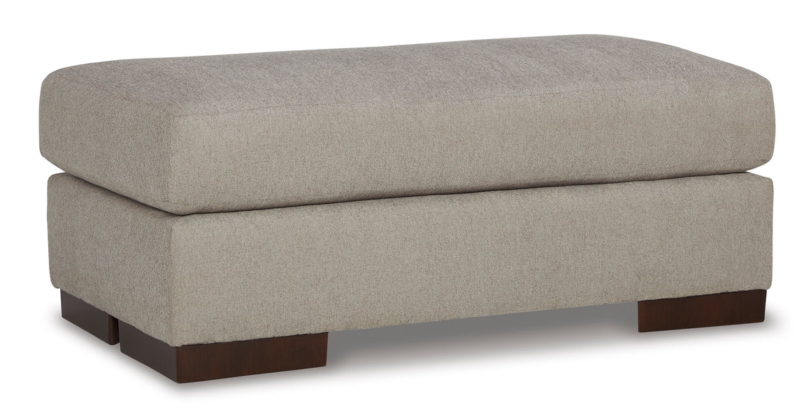 Maggie Ottoman - Flax