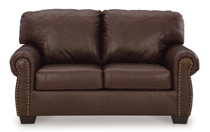 Colleton Loveseat - Dark Brown