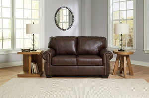 Colleton Loveseat - Dark Brown