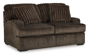 Aylesworth Loveseat - Chocolate