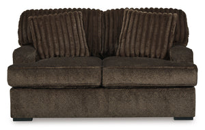 Aylesworth Loveseat - Chocolate