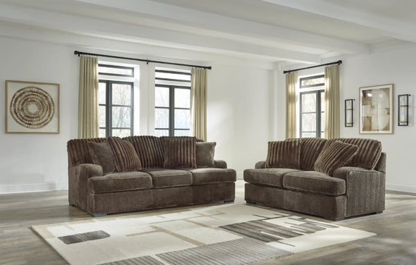 Aylesworth Sofa and Loveseat - La Sierra Furniture