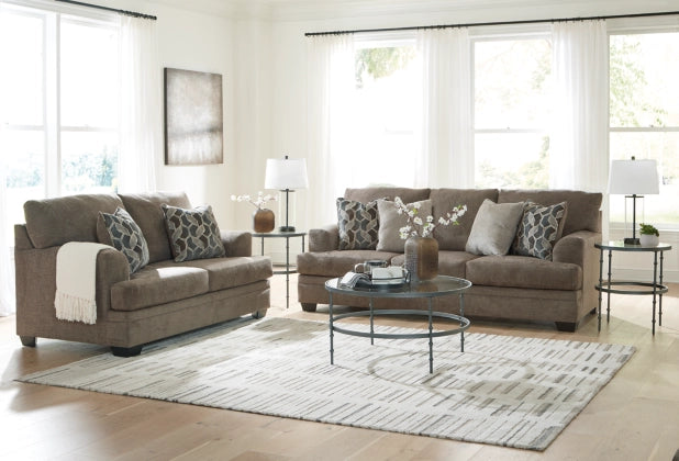 Stonemeade Sofa and Loveseat Nutmeg