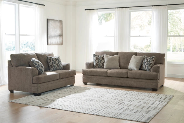 Stonemeade Sofa and Loveseat Nutmeg