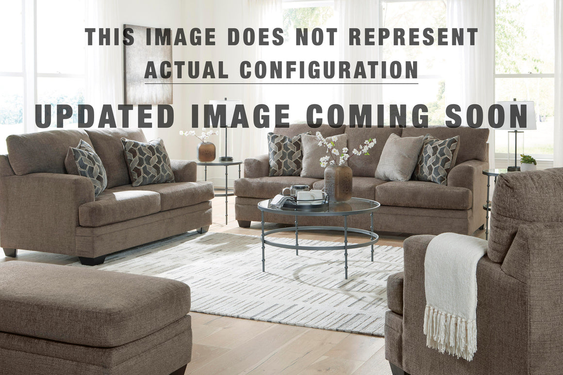 Stonemeade Oversized Chair and Ottoman Set - Nutmeg