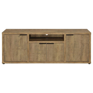 Tabby 4-door Engineered Wood 60" TV Stand - Mango
