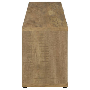 Tabby 4-door Engineered Wood 60" TV Stand - Mango