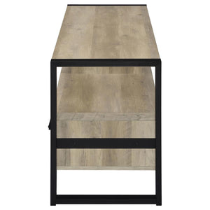 James 2-drawer Engineered Wood 48" TV Stand - Distressed Pine