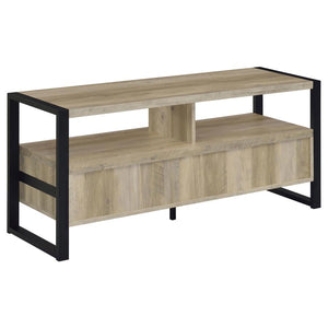James 2-drawer Engineered Wood 48" TV Stand - Distressed Pine