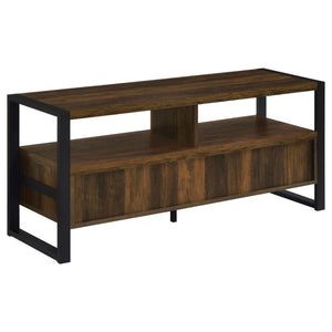 James 2-drawer Engineered Wood 48" TV Stand - Dark Pine