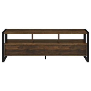James 3-drawer Engineered Wood 60" TV Stand - Dark Pine