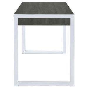 Wallice 49-inch 2-drawer Writing Desk - Weathered Grey