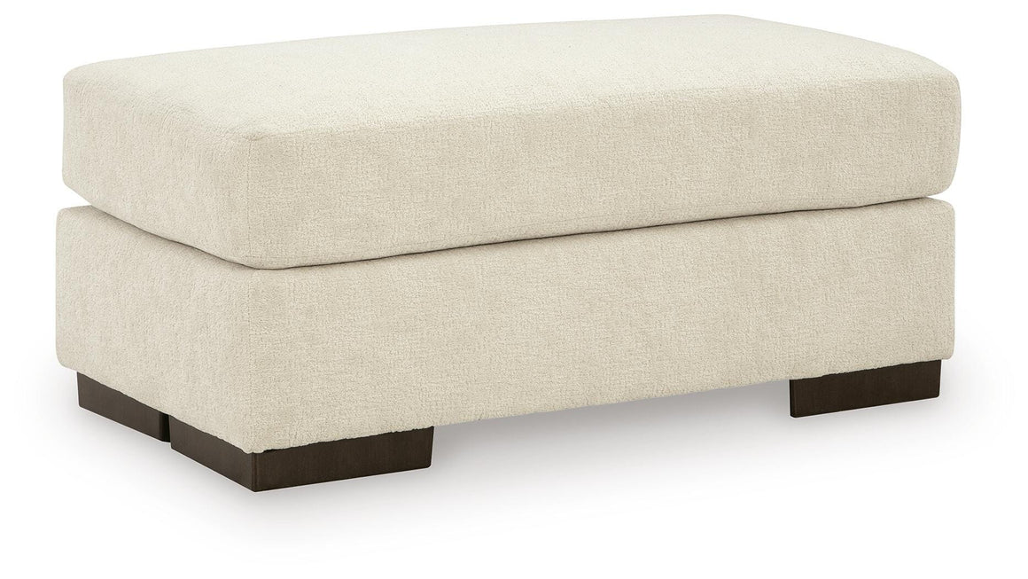 Jayne Park Oversized Chair and Ottoman Set - Sand - included piece 1