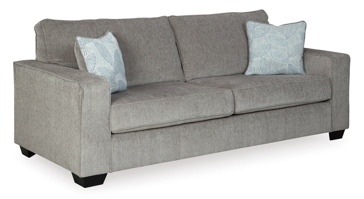 Altari Sofa and Loveseat - Alloy