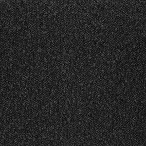 Ronea Boucle Upholstered Armless Curved Chair - Charcoal