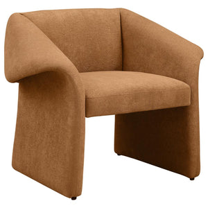 Ramsey Upholstered Sloped Arm Accent Chair - Honey