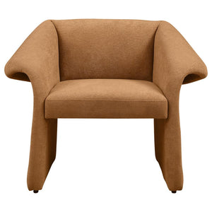 Ramsey Upholstered Sloped Arm Accent Chair - Honey