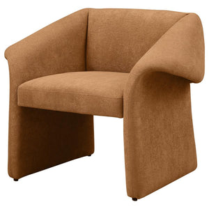 Ramsey Upholstered Sloped Arm Accent Chair - Honey