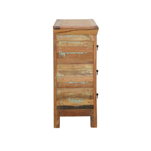 Harper 4-drawer Solid Reclaimed Wood Accent Cabinet - Brown