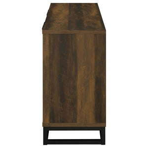 Ryatt 4-door Engineered Wood Accent Cabinet - Dark Pine