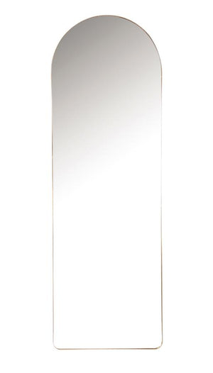 Stabler 20 x 60 Inch Metal Framed Floor Mirror - Rose Gold
