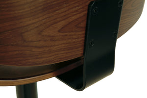 Bellatier Adjustable Height Bar Stool - Brown
