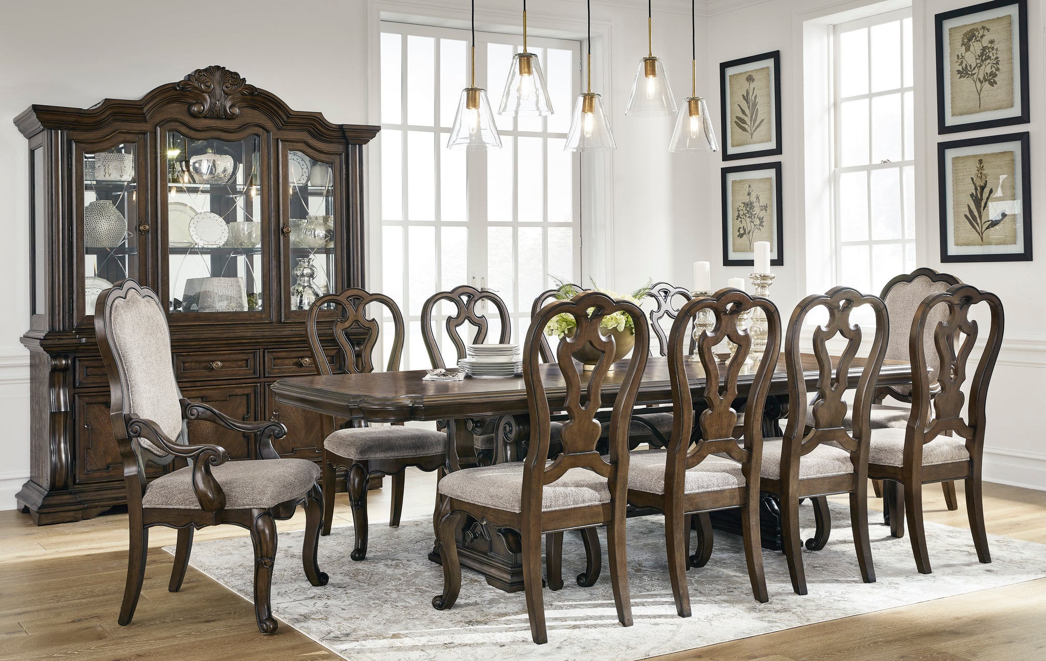 【ベル】ACME Furniture SIERRA CHAIR① Versailles Arm Chair (Bone White) (Set Of 2) Acme Furniture