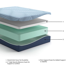 Peak 2.0 12" Memory Foam Mattress