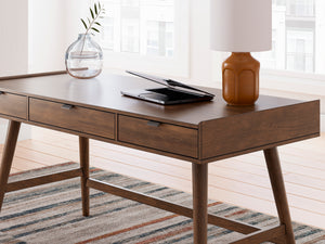 Lyncott Home Office Desk - Brown